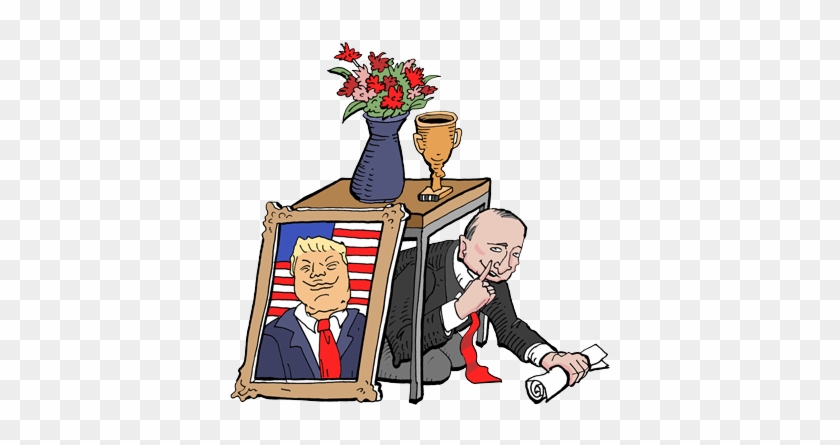 On Top Of That, The Trump Administration Contains A - Russische Inmenging Amerikaanse Verkiezingen Cartoon #377187