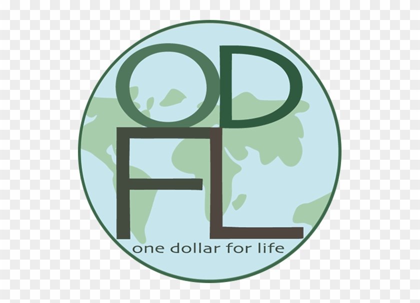 Colored 519×519 Px, Transparent Outside Circle, Thick - One Dollar For Life #377266