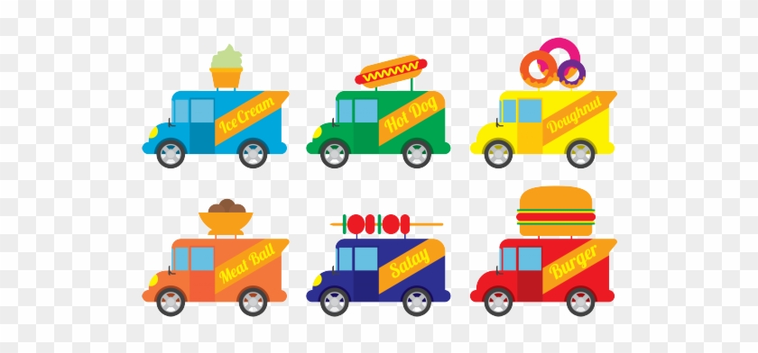 A Food Truck Nation - Food Truck Clip Art Vector Free #377282