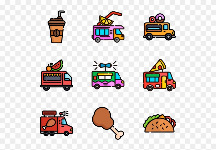 Food Truck - Dia De Muertos Icono #377290