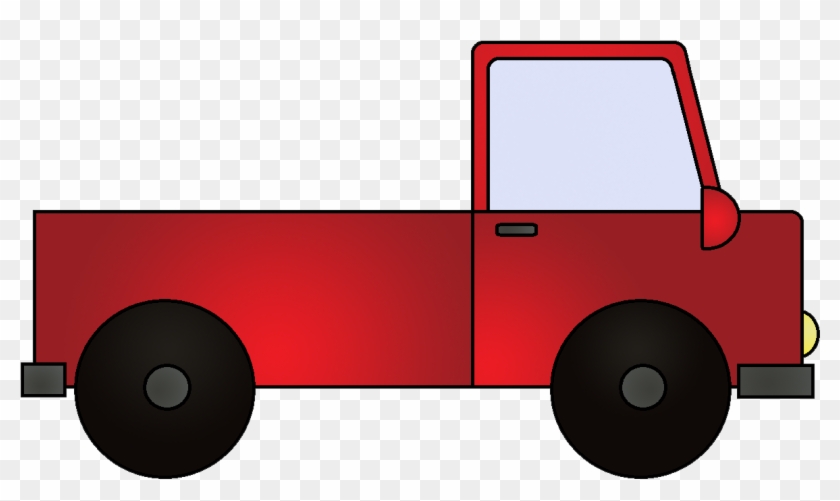 Red Truck Cliparts - Clip Art Red Truck #377299