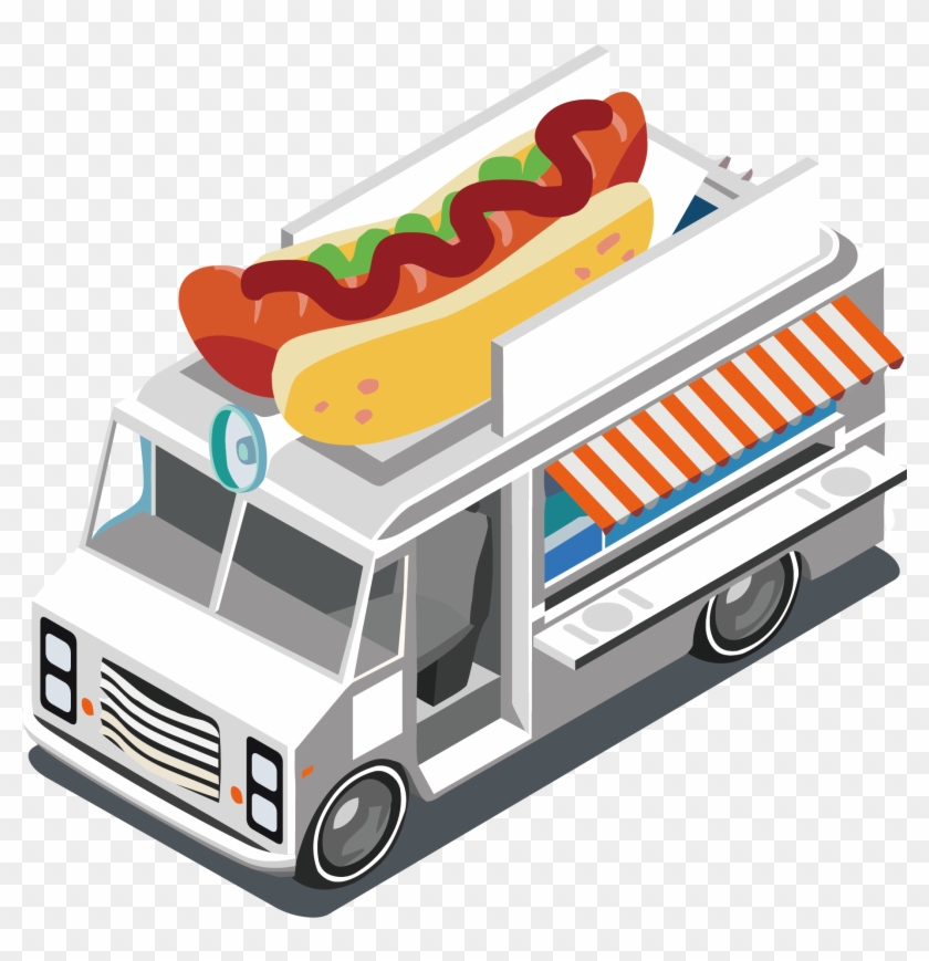 Hot Dog Fast Food Street Food Food Truck - Food #377308
