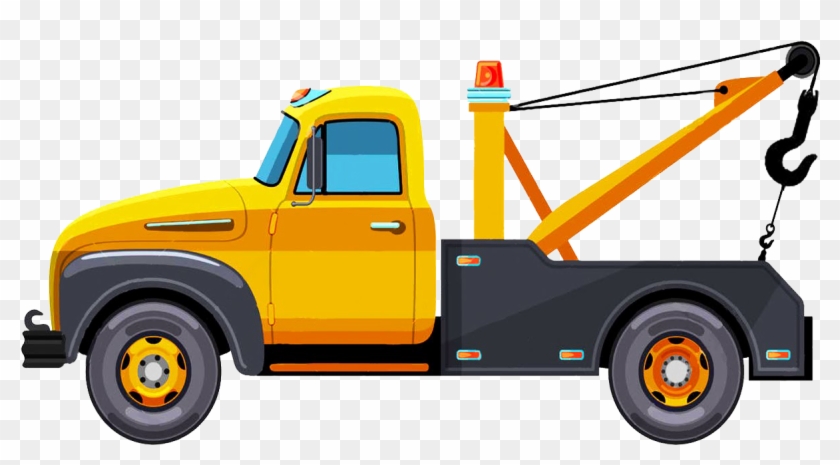 Tow Truck Png Clipart - Tow Truck Cartoon #377312