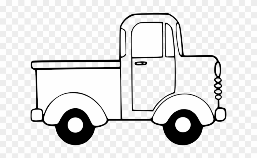 Transportation Clipart Images - Truck Clipart Black And White #377314