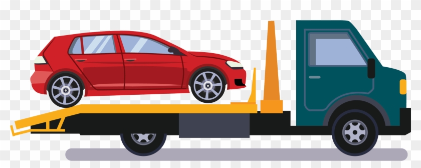 Tow Truck Illustration - Tow Truck #377322