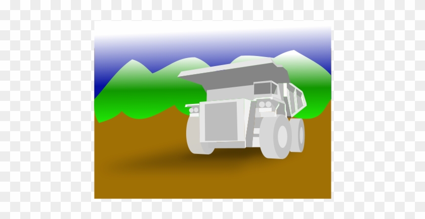 This Free Clip Arts Design Of Dump Truck - Illustration #377369