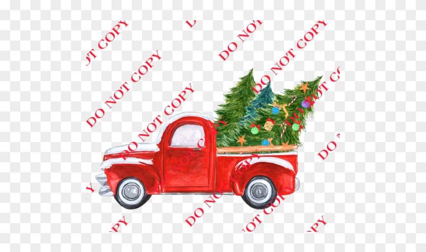 Cdvtk Christmas Vintage Truck - Zazzle Christmas Red Pickup Truck On A Snowy Road Baby #377377