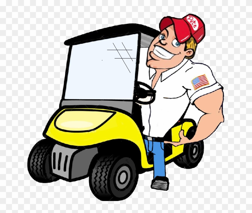 Pete's Golf Carts - Golf Cart Cartoon #377380