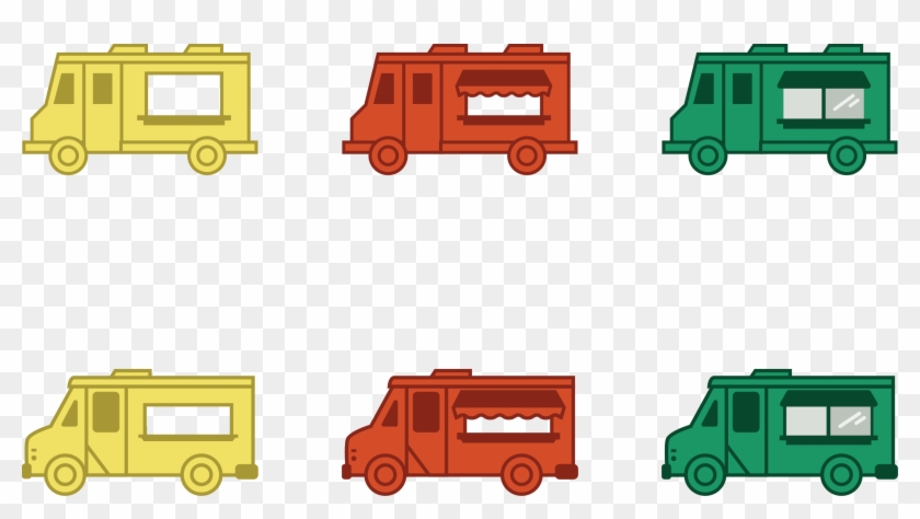 Truck Car Euclidean Vector - Camion De Comida Png #377401