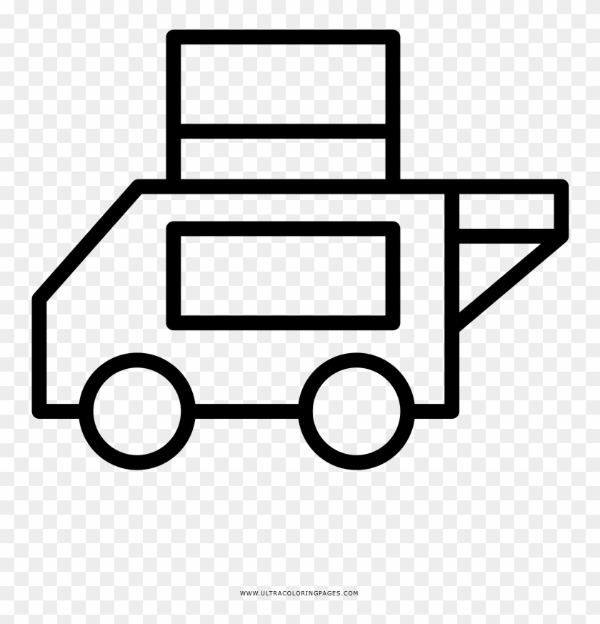 Food Truck Coloring Page - Food Truck #377430