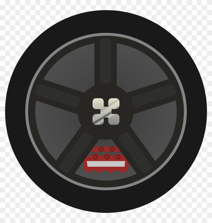 tires and rims clipart of flowers