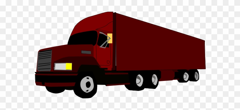 Truck Clip Art - 18 Wheeler Clip Art #377604