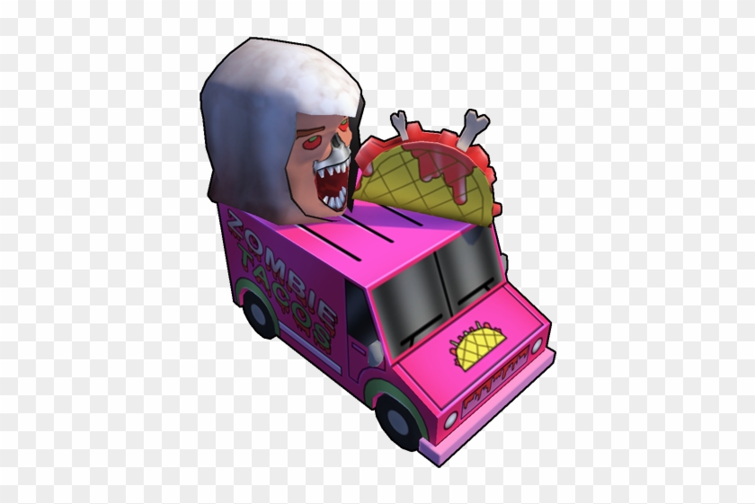 Zombie Taco Truck - Cartoon #377697