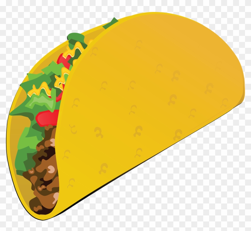 Free Clipart Of A Taco - Taco Clip Art Transparent Background #377706