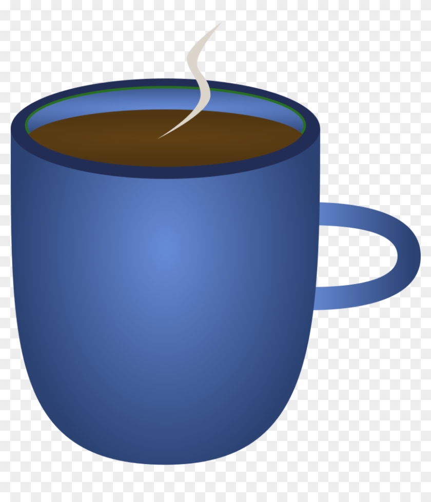 Free Printable Picture Of Coffee Cups - Blue Coffee Cup Png #377742
