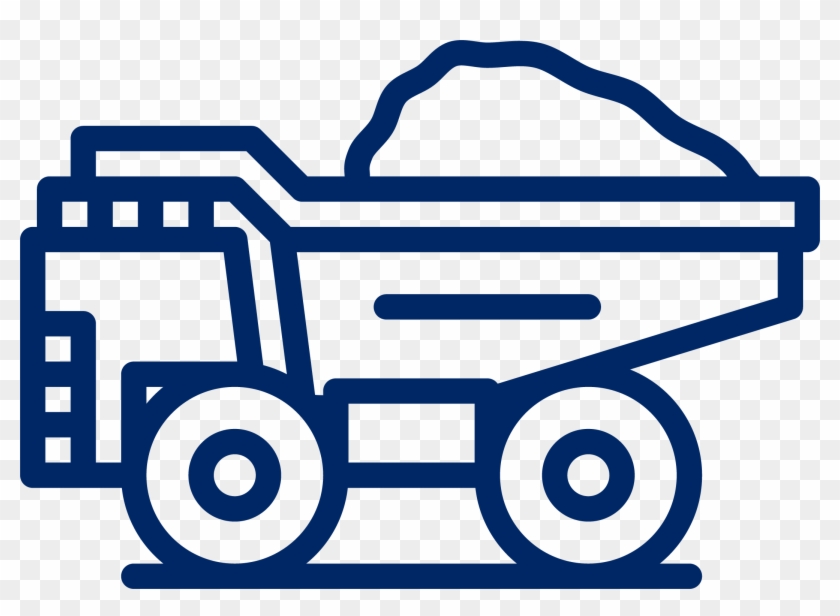 Haul Truck Icon Png Clipart - Mining Truck Icon #377745