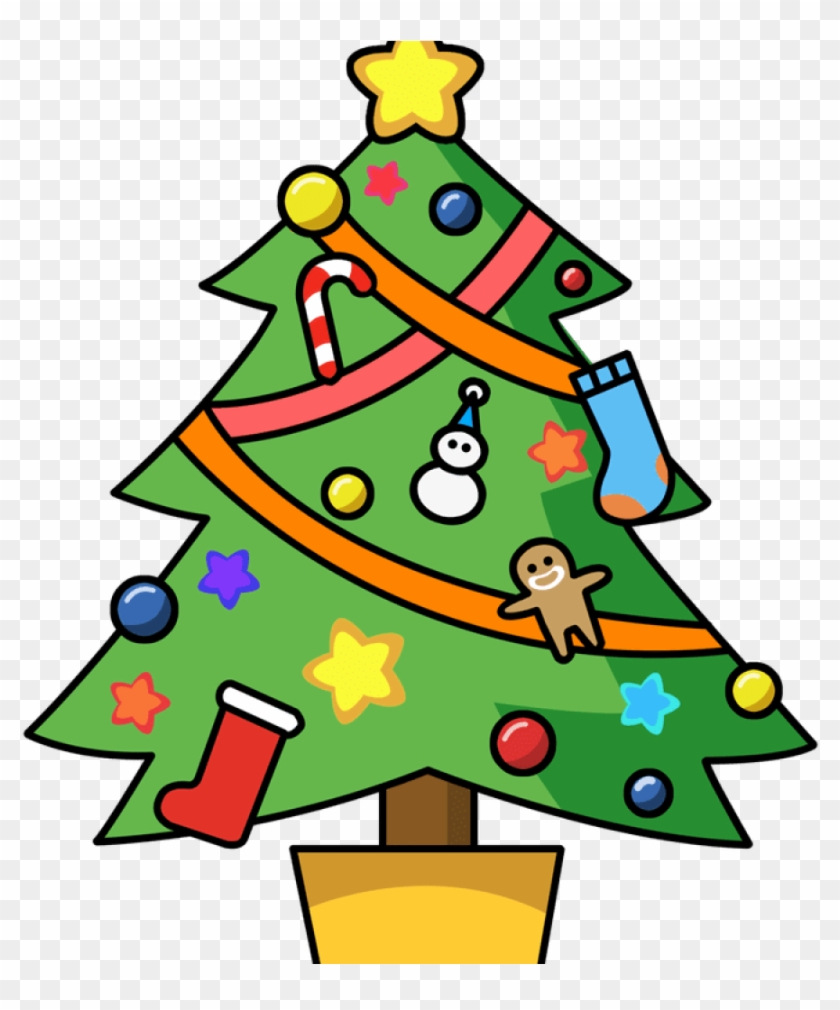 Christmas Tree Line Art Christmas Tree Clip Art Find - Christmas Tree Clip Art #377854