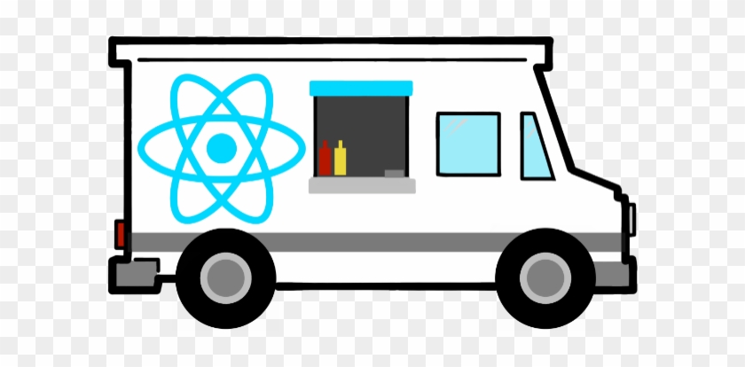 Introducing React Food Truck Burke Knows Words - Food Truck Clip Art #377943