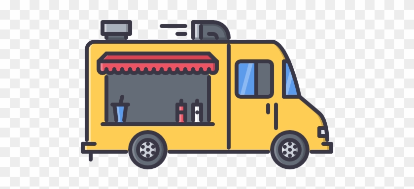 Food Truck Free Icon - Food Truck Icon Png #377957