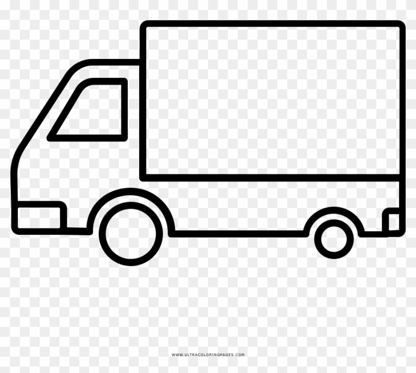 Moving Truck Coloring Page - Camion Disegno #378007