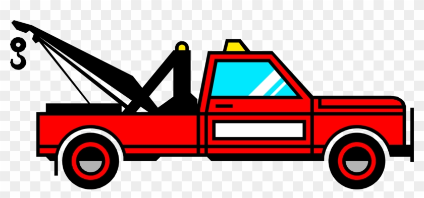 Vector Illustration Of Tow Truck Wrecker Recovery Vehicle - Tow Truck #378017