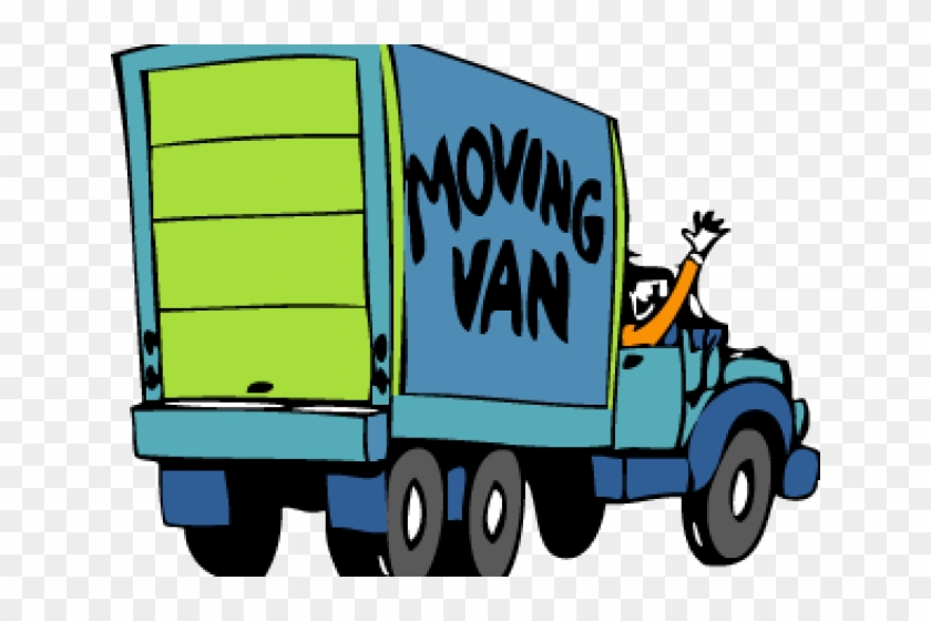 Move Clipart Goods Truck - Moving Van - Free Transparent PNG Clipart Images  Download