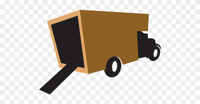 Hire Truck - Moving Company Truck Cartoon #378072