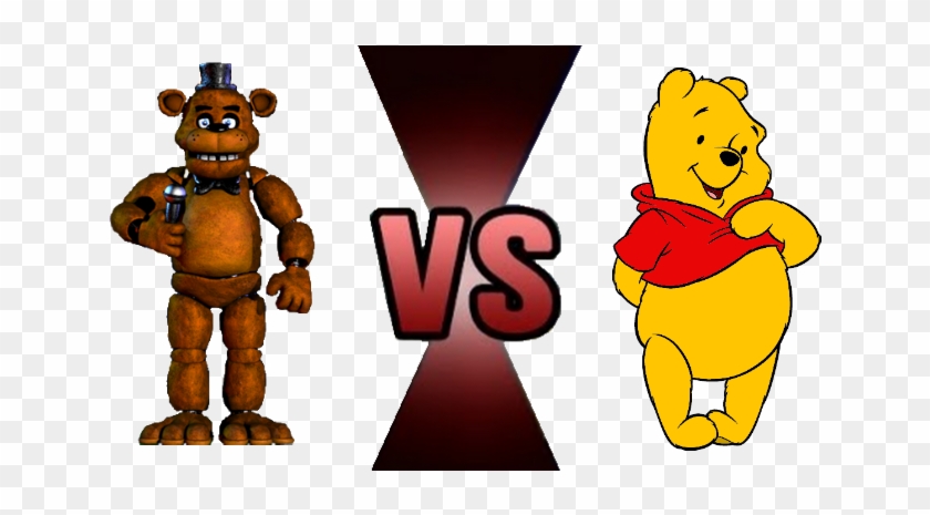 Freddy Fazbear Versus Winnie The Pooh By Brownpen0 - Five Nights At Freddy's #378160