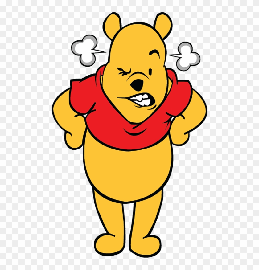 Angry Pooh By Johnreillymar - Winnie The Pooh Clipart #378167