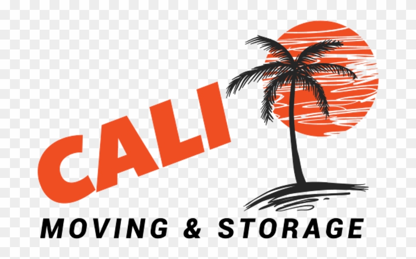 Mainpage Calimoving&storage Logo - Palm Tree In The Sunset Shower Curtain #378195