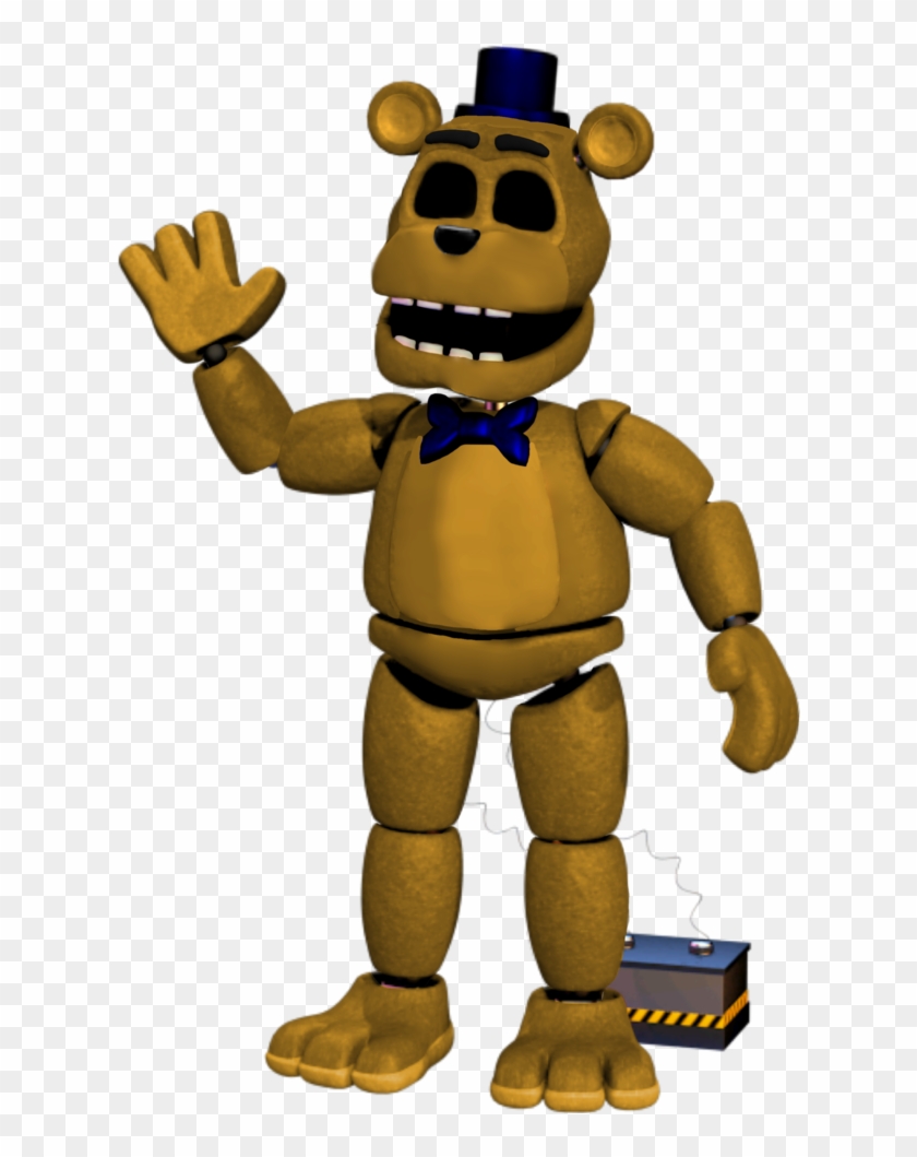 Golden Nedd Bear By Thefnafeditingmaster - Freddy Fazbear's Pizzeria Simulator Nedd Bear #378264