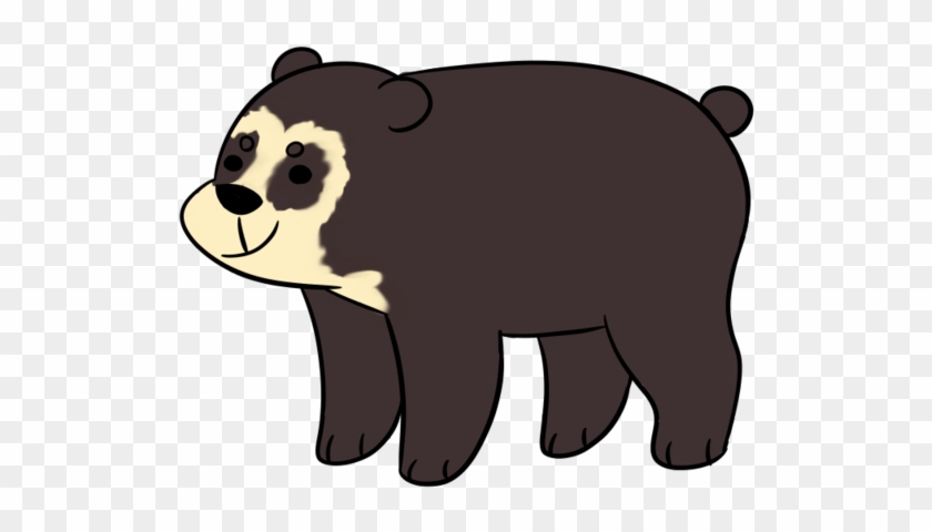 Johnwroberts 73 13 We Bare Bears Ukuku By Cinnaween - Spectacled Bear Clip Art #378373