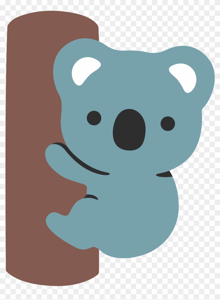 File - Emoji U1f428 - Svg - Koala Emoji Android #378379