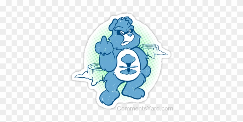 Angry Pic Of Care Bear - Angry Care Bear #378414