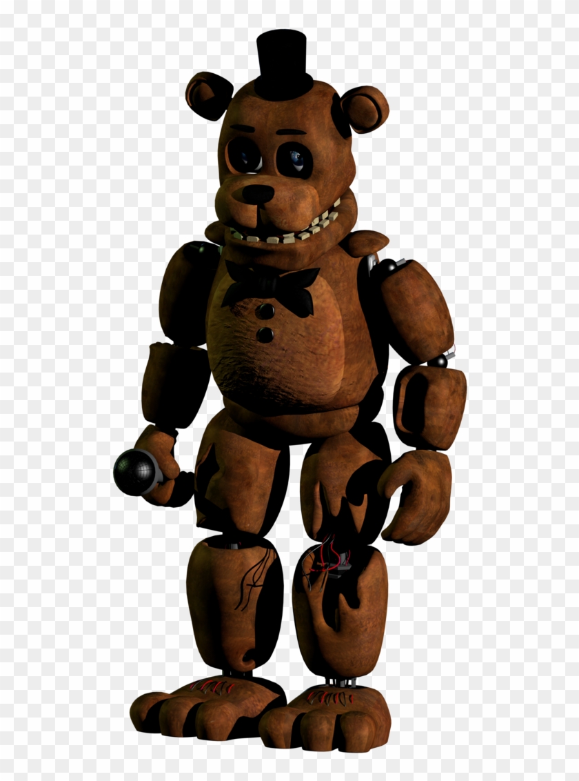 Withered freddy v cd version transparent background PNG clipart