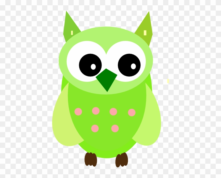 Green Owl Clip - Owl Transparent Baby #378427