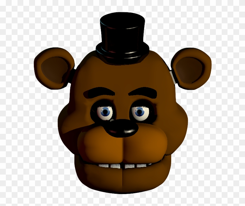 [fnaf Blender] Freddy Fazbear Head *done* By Fazbearstudiosart - Fnaf Freddy Fazbear Head #378430