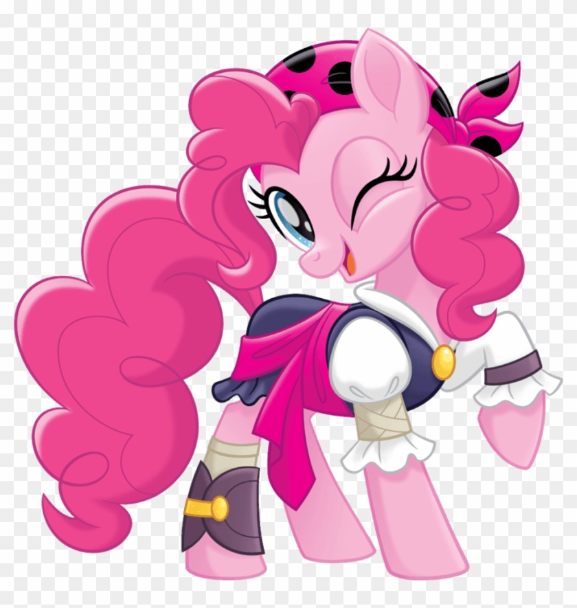 Mlp The Movie Pirate Pinkie Pie Official Artwork - My Little Pony Pirates #378516