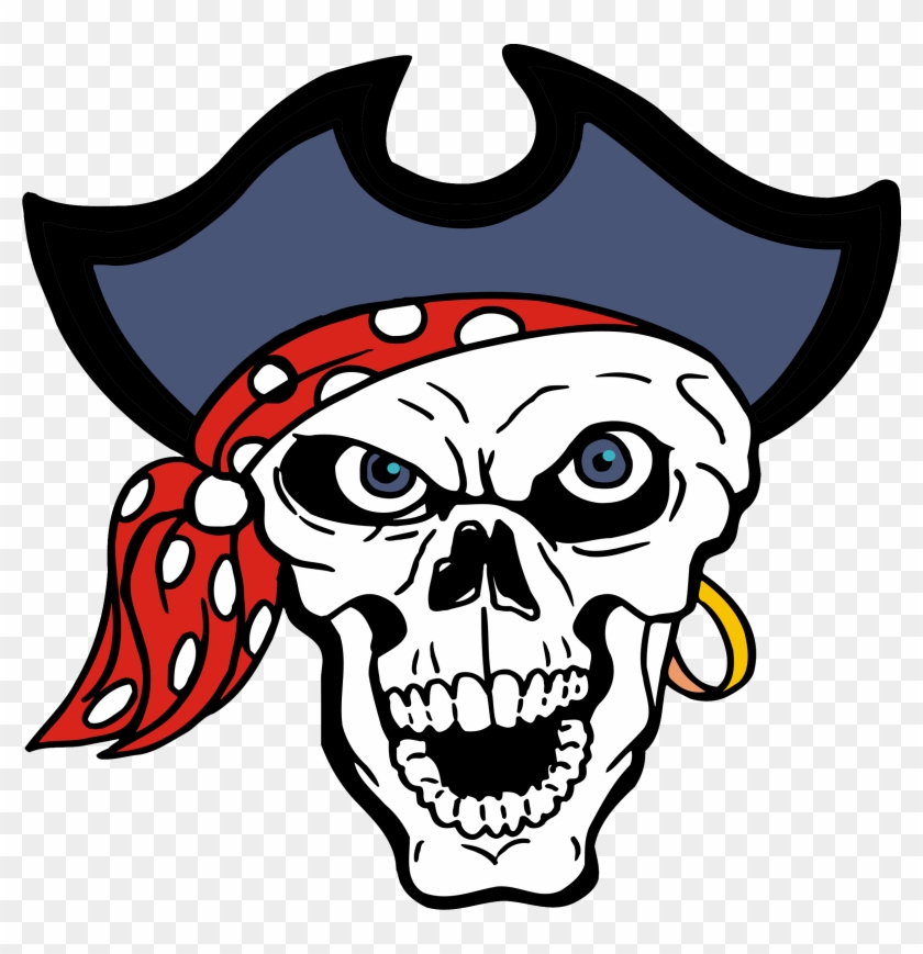 Pirate Png - Pirate Skull Shower Curtain #378534