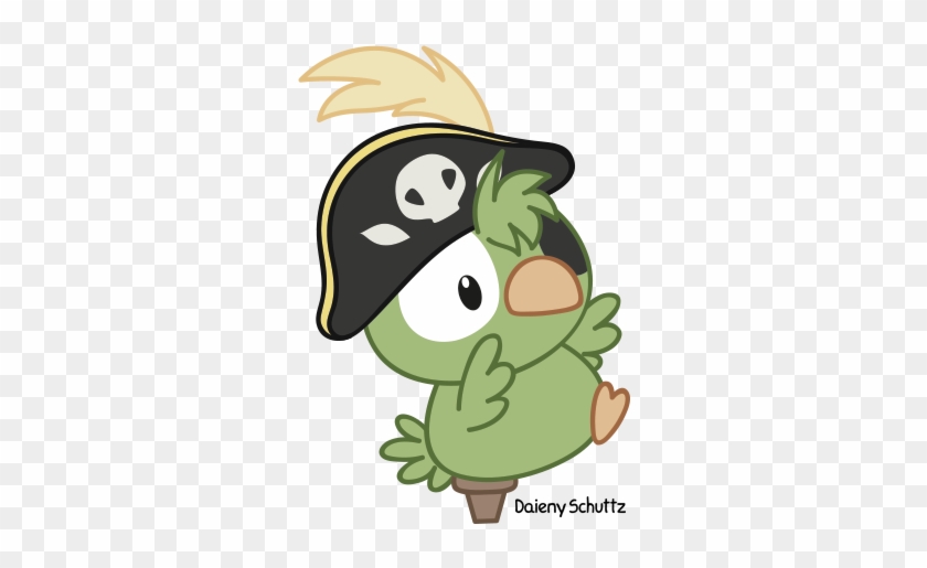 Pirate Parrot By Daieny - Papagaio Pirata Png #378589
