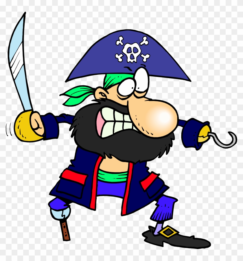 Captain Hook Piracy Pegleg Royalty-free Sticker - Captain Hook Piracy Pegleg Royalty-free Sticker #378667