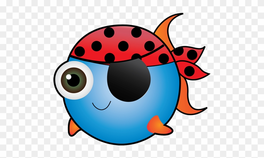 Logo I Pf - Pirate Fish Clipart #378641
