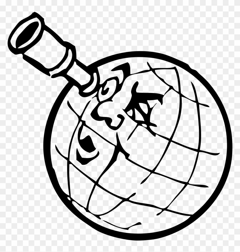 Planet With Spyglass - Planet Clip Art #378647