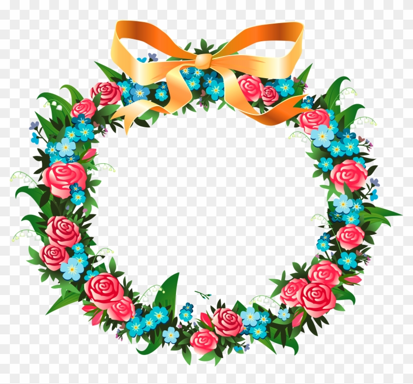 Floral Wreath - Floral Wreath #378789