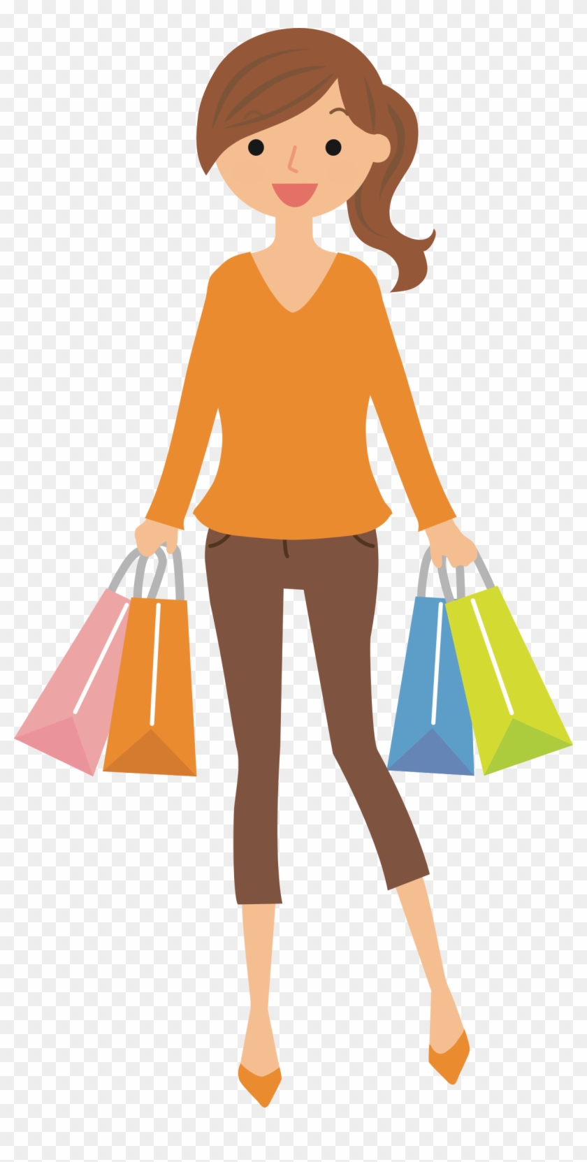Org/detail/298063/female Shopper - Vector Graphics #378792