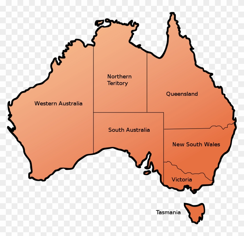 Australia Before Federation Map #378806