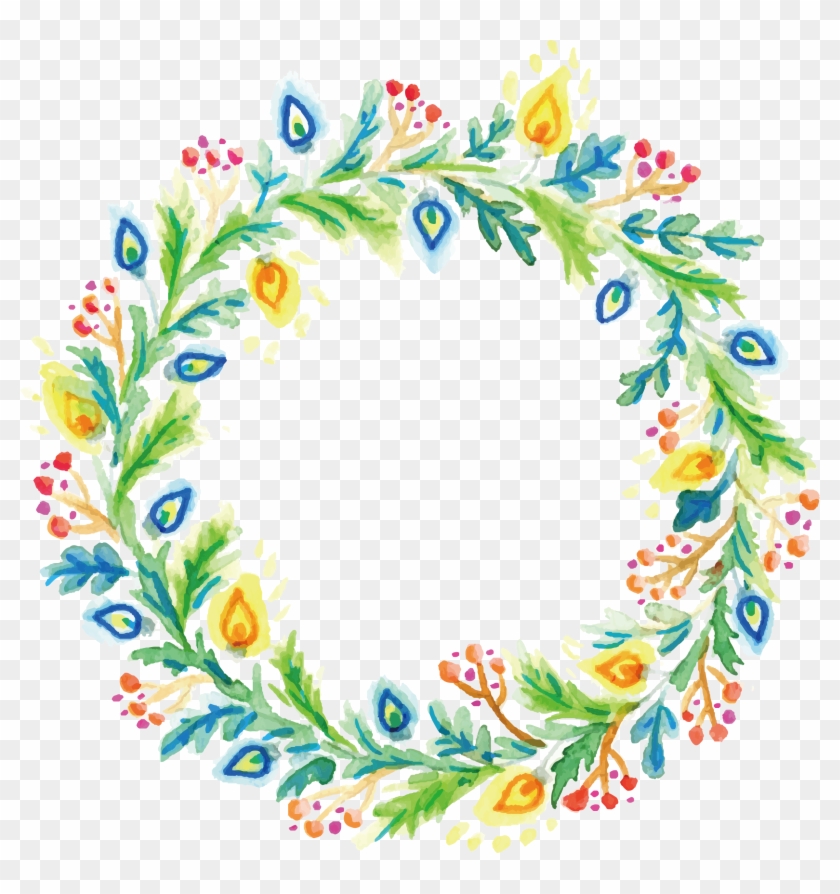 Vector Colored Garland - Vector Colored Garland #379000