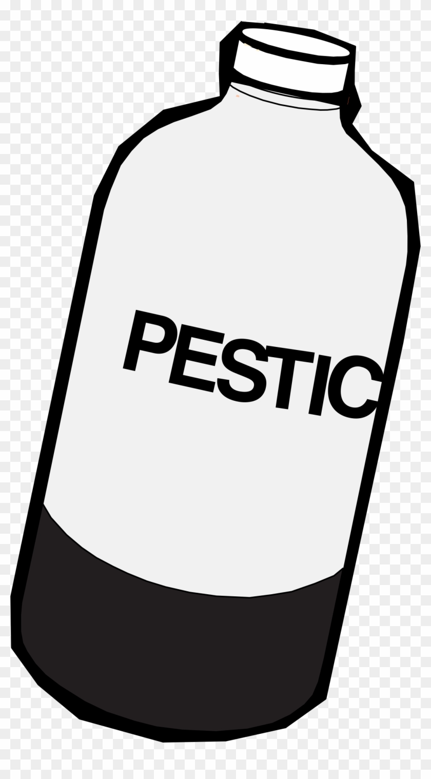 Pesticide Bottle - Pesticide Bottle Clipart #378825