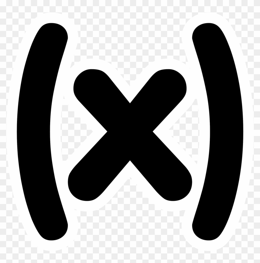 Parentheses X By A Parenthens With An X Inside - Clipart Mathematics Symbols #378828