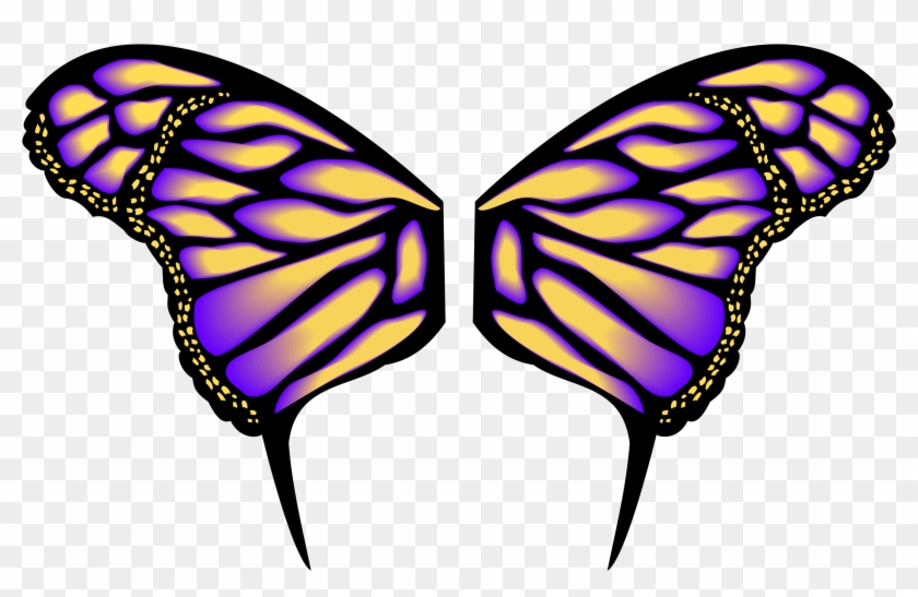 Big Image - Butterfly Wings Clipart #378835